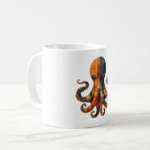 Patchwork Octopus-Tasse Kaffeetasse (Vorderseite Links)