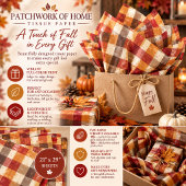 Patchwork of Home Seidenpapier
