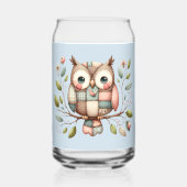 Patchwork Owl in Whimsical Woodland Dosenglas (Vorderseite)