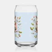 Patchwork Owl in Whimsical Woodland Dosenglas (Rechts)