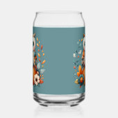 Patchwork Owl on Pumpkin - Cottcore Fall Dosenglas (Rechts)