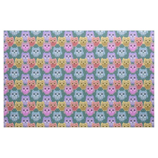 Patchwork Owls Stoff (Fat Quarter (45,7 x 55,9 cm))