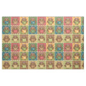 Patchwork Owls Stoff (Yard (91,4 cm))