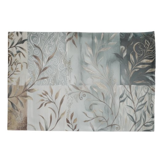 Patchwork Patchwork Patchwork Patches für Herbst A Kissenbezug (Rückseite-Links)