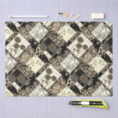 Patchwork-Patchwork-Quilting-handgefertigte Folk-E Seidenpapier (Handwerk)