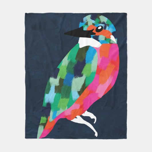 Patchwork-Perfektion Fleecedecke (Vorderseite)