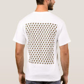 Patchwork-Pferde-All-Over-Print-Shirt, T-Shirt (Rückseite)
