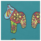 Patchwork Pferde Stoff (Nahaufnahme)