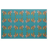 Patchwork Pferde Stoff (Fat Quarter (45,7 x 55,9 cm))