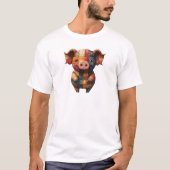 Patchwork Pig T - Shirt (Vorderseite)