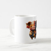 Patchwork Pig-Tasse Kaffeetasse (Vorderseite Links)
