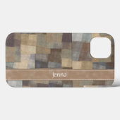 Patchwork-Plätze Case-Mate iPhone Hülle (Rückseite (Horizontal))