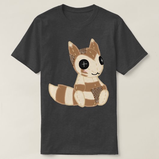 Patchwork Pocket Monsters Plush Furret T-Shirt (Design vorne)