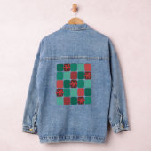 Patchwork Poinsettias Jeansjacke (Hangar)