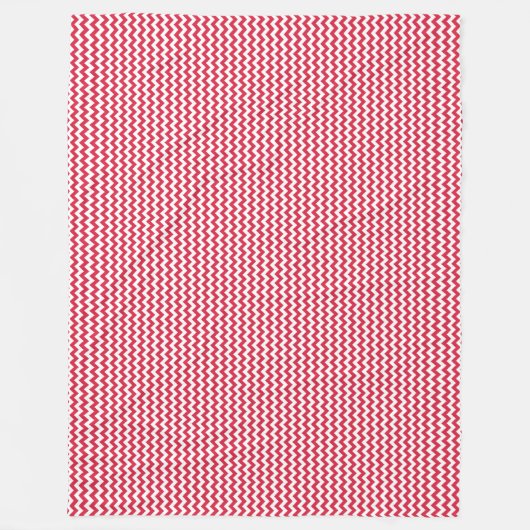 Patchwork Polen Flaggenmuster Fleecedecke (Vorderseite)