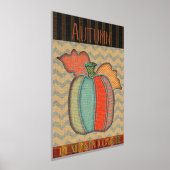 Patchwork Pumpkin Lover Herbst Foliendrucke (Ablage )