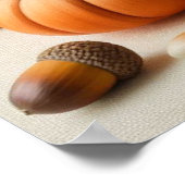 Patchwork Pumpkin Poster (Ecke)