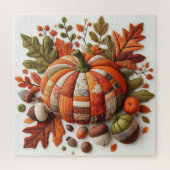 Patchwork Pumpkin Puzzle (Vertikal)