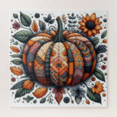 Patchwork Pumpkin Puzzle (Vertikal)
