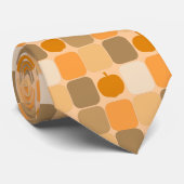 Patchwork Pumpkins Krawatte (Gerollt)