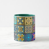 Patchwork quadriert Tasse (Zentrum)