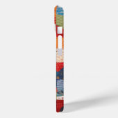 Patchwork Quilt Abstraktes Muster Case-Mate iPhone Hülle (Rückseite / Links)