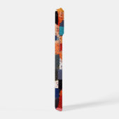 Patchwork Quilt Abstraktes Muster iPhone 15 Hülle (Rechte Seite)