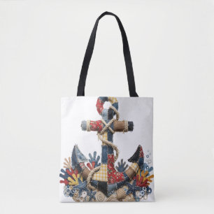 Patchwork-Quilt-Anker Tasche