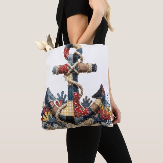 Patchwork-Quilt-Anker Tasche (Von Nahem)