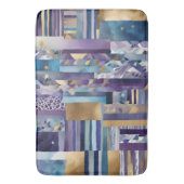 Patchwork-Quilt-Badematte Badematte (Vorderseite Vertikal)