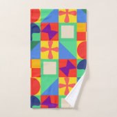 Patchwork Quilt Badhandtuch Set (Handtuch)