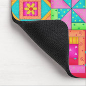 Patchwork Quilt Blocks Mousepad (Ecke)