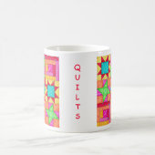 Patchwork Quilt Blocks-Tasse Kaffeetasse (Mittel)