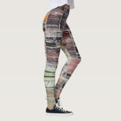 Patchwork Quilt Collage Nahtloses Drucken. Leggings (Rechts)