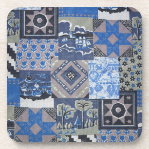 Patchwork Quilt Cork Coaster Untersetzer