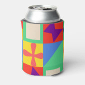 Patchwork Quilt Dosenkühler (Kanne Rückseite)