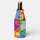 Patchwork Quilt Flaschenkühler (Flaschenvorderseite)