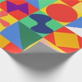 Patchwork Quilt Geschenkpapier (Ecke)