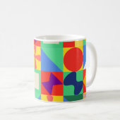Patchwork Quilt Kaffeetasse (VorderseiteRechts)
