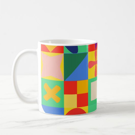 Patchwork Quilt Kaffeetasse (Links)