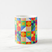 Patchwork Quilt Kaffeetasse (Mittel)
