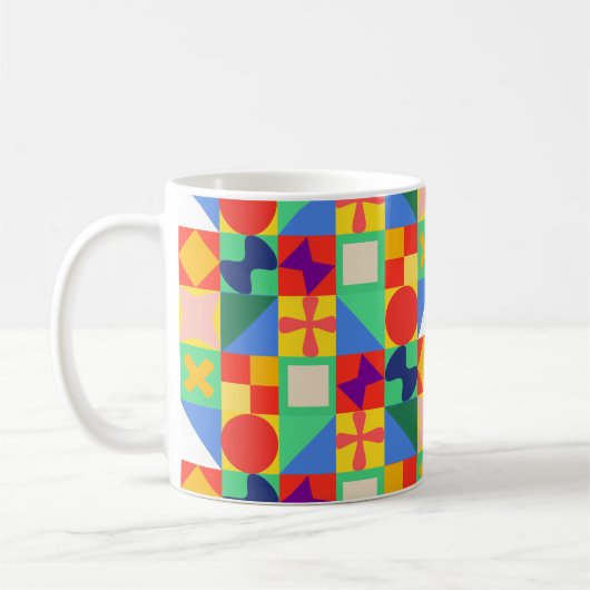 Patchwork Quilt Kaffeetasse (Links)