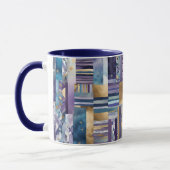 Patchwork-Quilt-Kaffeetasse Tasse (Links)