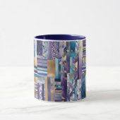 Patchwork-Quilt-Kaffeetasse Tasse (Zentrum)