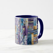 Patchwork-Quilt-Kaffeetasse Tasse (VorderseiteRechts)