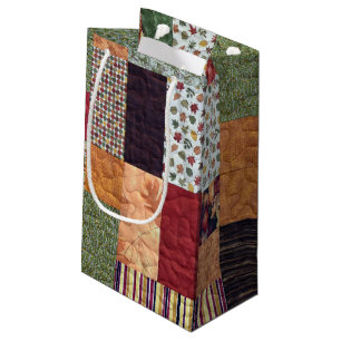 Patchwork Quilt Kleine Geschenktüte
