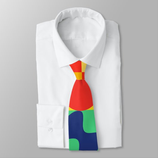 Patchwork Quilt Krawatte (Gebunden)