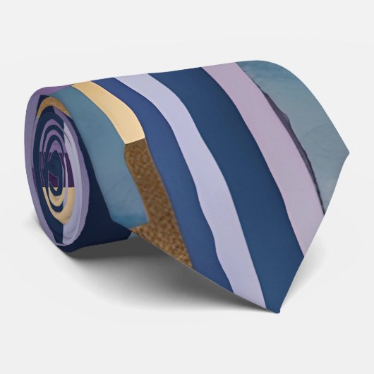 Patchwork-Quilt-Krawatte Krawatte (Gerollt)