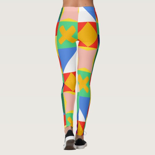 Patchwork Quilt Leggings (Rückseite)