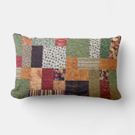 Patchwork Quilt Lendenkissen